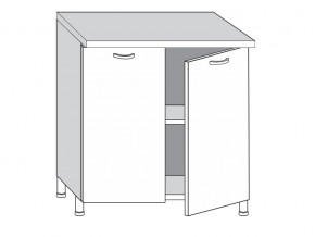 2.80.2 Шкаф-стол на 800мм с 2-мя дверцами в Снежинске - snezhinsk.mebel74.com | фото