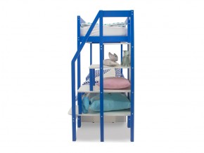Двухъярусная кровать Svogen с ящиками синий в Снежинске - snezhinsk.mebel74.com | фото 4