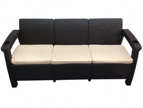 Диван Yalta Sofa 3 Set шоколадный в Снежинске - snezhinsk.mebel74.com | фото 1