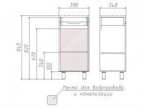Комплект мебели для ванной 3D 40 в Снежинске - snezhinsk.mebel74.com | фото 4