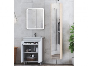 Комплект мебели в ванную Grani 600 белый напольный с дверцами в Снежинске - snezhinsk.mebel74.com | фото 4