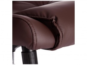 Кресло офисное Bergamo кожзам коричневый 36-36 в Снежинске - snezhinsk.mebel74.com | фото 4