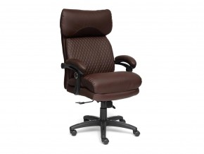 Кресло офисное Chief кожзам коричневый в Снежинске - snezhinsk.mebel74.com | фото 1
