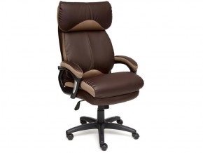Кресло офисное Duke кожзам коричневый в Снежинске - snezhinsk.mebel74.com | фото