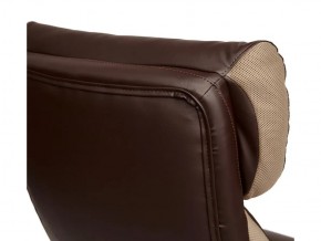 Кресло офисное Duke кожзам коричневый в Снежинске - snezhinsk.mebel74.com | фото 4