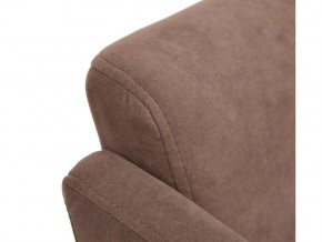 Кресло офисное Milan хром флок коричневый в Снежинске - snezhinsk.mebel74.com | фото 4