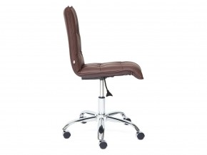 Кресло офисное Zero кожзам коричневый в Снежинске - snezhinsk.mebel74.com | фото 3