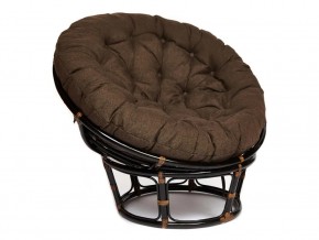 Кресло Papasan 23/01 W с подушкой Antique brown, ткань Коричневый в Снежинске - snezhinsk.mebel74.com | фото