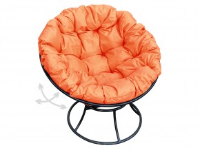 Кресло Папасан пружинка без ротанга оранжевая подушка в Снежинске - snezhinsk.mebel74.com | фото