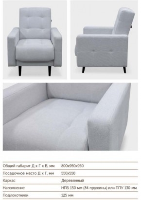 Кресло Сканди в Снежинске - snezhinsk.mebel74.com | фото 3