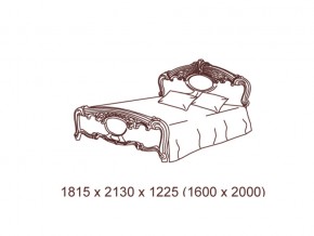 Кровать 2-х спальная 1600*2000 с основанием в Снежинске - snezhinsk.mebel74.com | фото