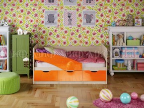 Кровать Бабочки 1800 Оранжевый металлик в Снежинске - snezhinsk.mebel74.com | фото