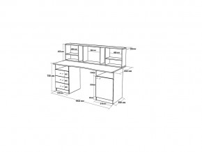 Кровать чердак Юта 1 со столом в Снежинске - snezhinsk.mebel74.com | фото 2