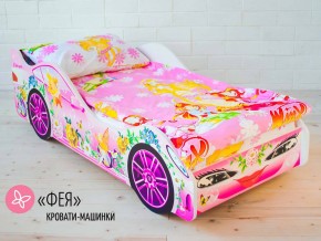 Кровать детская машина Фея в Снежинске - snezhinsk.mebel74.com | фото