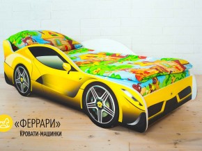 Кровать детская машинка Феррари в Снежинске - snezhinsk.mebel74.com | фото