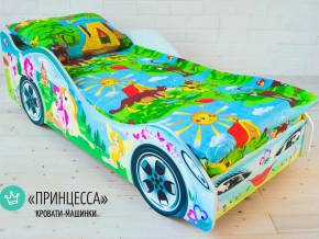 Кровать детская машинка Принцесса в Снежинске - snezhinsk.mebel74.com | фото