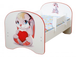 Кровать детская с фотопечатью без ящика Зайчик 700*1400 в Снежинске - snezhinsk.mebel74.com | фото