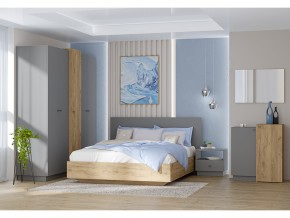 Кровать Квадро арт.031-М1 1400 Графит в Снежинске - snezhinsk.mebel74.com | фото 2