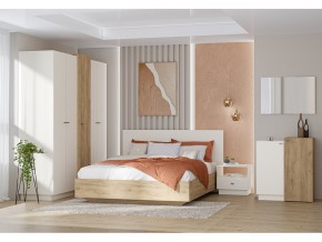 Кровать Квадро арт.031-М1 1400 миндаль в Снежинске - snezhinsk.mebel74.com | фото 2