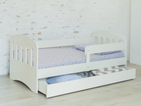 Кровать Малыш с ящиком белая в Снежинске - snezhinsk.mebel74.com | фото 1