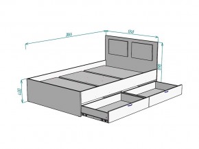 Кровать Ольга L45 ширина 1200 в Снежинске - snezhinsk.mebel74.com | фото 3