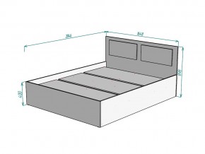 Кровать Ольга L49 ширина 1600 в Снежинске - snezhinsk.mebel74.com | фото 3