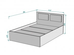 Кровать Ольга L50 ширина 1400 в Снежинске - snezhinsk.mebel74.com | фото 3