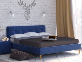 Кровать Пайли 1600 синий в Снежинске - snezhinsk.mebel74.com | фото 2