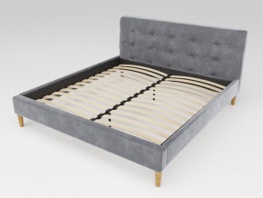 Кровать Пайли 1800 серый в Снежинске - snezhinsk.mebel74.com | фото