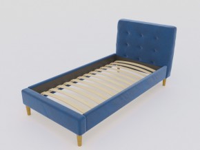 Кровать Пайли 900 синий в Снежинске - snezhinsk.mebel74.com | фото