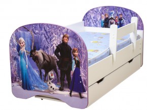 Кровать с фотопечатью с 1 ящиком Зимняя сказка 800*1600 в Снежинске - snezhinsk.mebel74.com | фото