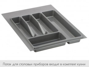 Кухонный гарнитур 1600 Лиственница охотская, белый бланш в Снежинске - snezhinsk.mebel74.com | фото 2