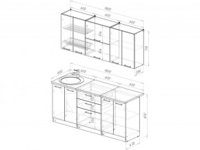 Кухонный гарнитур Антика макси 2 1800 мм в Снежинске - snezhinsk.mebel74.com | фото 6