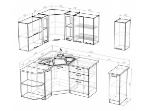 Кухонный гарнитур Лира оптима 1500х1800 мм в Снежинске - snezhinsk.mebel74.com | фото 5