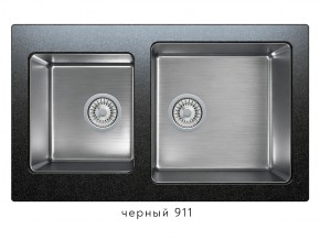 Мойка комбинированная Tolero twist TTS-840 Черный 911 в Снежинске - snezhinsk.mebel74.com | фото 1