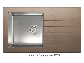 Мойка комбинированная Tolero twist TTS-860 Темно-бежевый 82 в Снежинске - snezhinsk.mebel74.com | фото 1