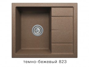 Мойка кварцевая Tolero R-107 Темно-бежевый 823 в Снежинске - snezhinsk.mebel74.com | фото