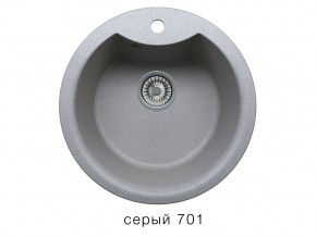 Мойка кварцевая Tolero R-108E Серый 701 в Снежинске - snezhinsk.mebel74.com | фото 1