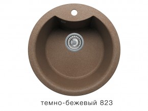 Мойка кварцевая Tolero R-108E Темно-бежевый 823 в Снежинске - snezhinsk.mebel74.com | фото 1