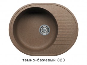 Мойка кварцевая Tolero R-122 Темно-бежевый 823 в Снежинске - snezhinsk.mebel74.com | фото 1