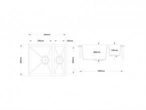 Мойка Longran Enigma ENG 555.460 15 в Снежинске - snezhinsk.mebel74.com | фото 2