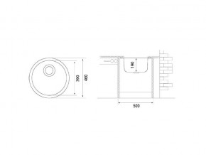 Мойка Longran Ultra ULS 460 в Снежинске - snezhinsk.mebel74.com | фото 3