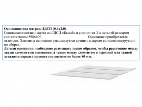 Основание из ЛДСП 0,9х2,0м в Снежинске - snezhinsk.mebel74.com | фото