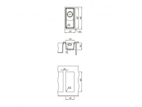 Подстольная мойка Оптима-HM 170.400.10.10 в Снежинске - snezhinsk.mebel74.com | фото 3