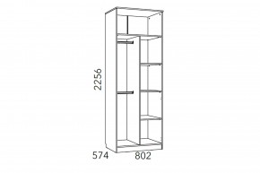 Шкаф для одежды Фанк НМ 014.07 М в Снежинске - snezhinsk.mebel74.com | фото 3