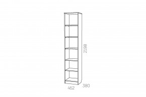 Шкаф для посуды Оливия НМ 040.43 Ф Витрина левый в Снежинске - snezhinsk.mebel74.com | фото 3