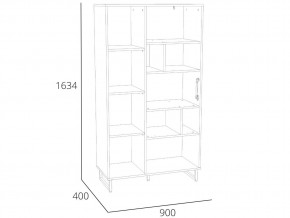 Шкаф комбинированный Фолк НМ 014.58 в Снежинске - snezhinsk.mebel74.com | фото 2