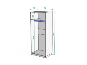 Шкаф Malta light H287 Белый в Снежинске - snezhinsk.mebel74.com | фото 2