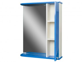 Шкаф зеркало Радуга Синий металлик 50 левый/правый в Снежинске - snezhinsk.mebel74.com | фото 3