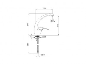 Смеситель Impact G08910 в Снежинске - snezhinsk.mebel74.com | фото 2